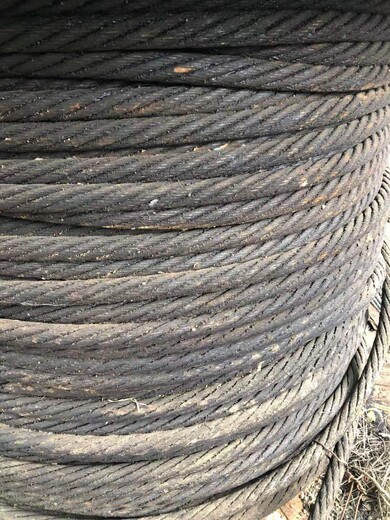 郑州纯新钢丝绳回收钢丝绳现金回收,新旧钢丝绳