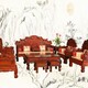 缅甸花梨沙发款式图
