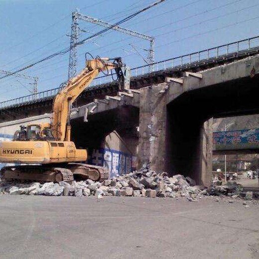 惠州博罗快速桥梁拆除流程,拆除工程