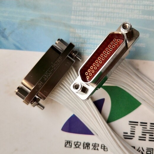 锦宏牌J30J连接器,北京丰台自动GJB标J30J压接型矩形连接器