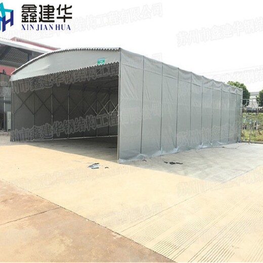 北京生产推拉雨棚质量可靠,膜结构推拉棚