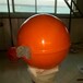 澳门玻璃钢警示球尺寸,复合警航球