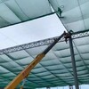 聚乙烯防风抑尘网安装方法,绿色编织防风网