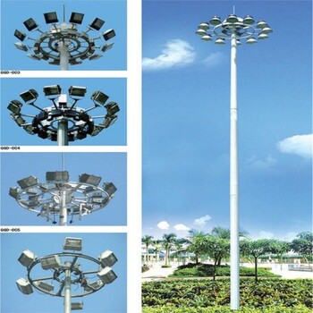 福建20米高杆灯新路灯报价,30米高杆灯