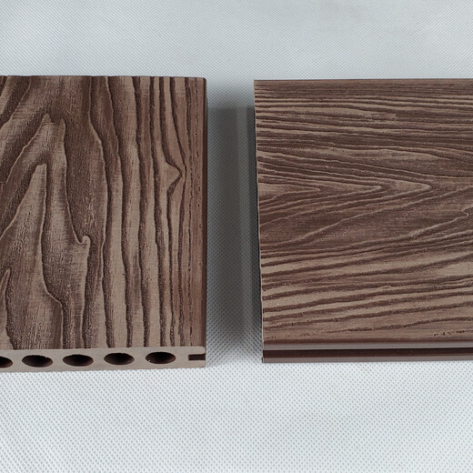 陕西压花塑木地板规格,仿木塑木地板