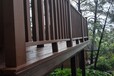 湛江塑木栏杆每平米价格,塑木护栏