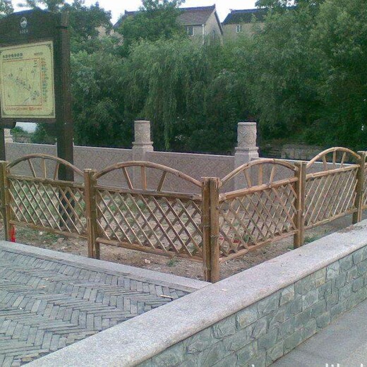 绵竹竹栏杆建筑制作