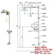 洗眼器,诺安科技图,紧急洗眼器