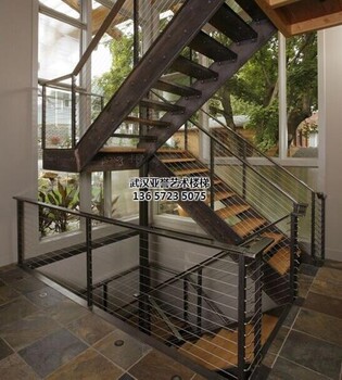 大冶钢架楼梯,武汉亚誉艺术楼梯,钢架楼梯设计