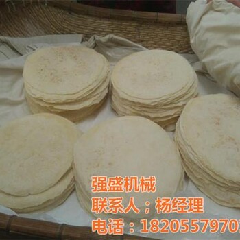 烙馍机强盛食品机械图全自动烙馍机多少钱