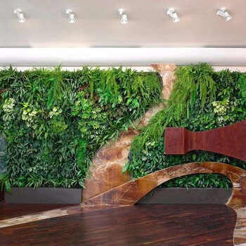 昆明植物墙设计安装