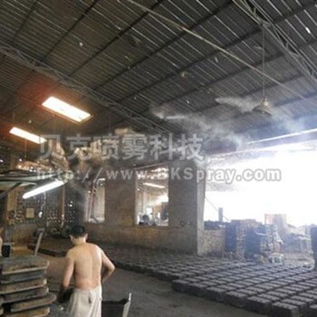 韶关厂房降温贝克喷雾全钢主机铁皮厂房降温系统