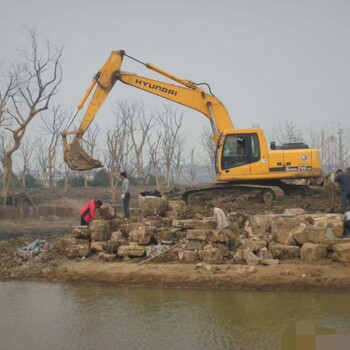 驳岸石多少钱一吨？驳岸石施工千层石驳岸龟纹石驳岸施工