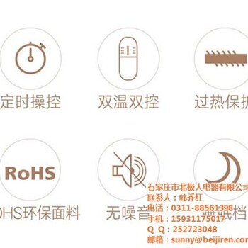 北極人電器圖,智能調(diào)溫型電熱毯,電熱毯