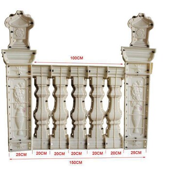 厂家欧式罗马柱模具，护栏围栏模具，窗套模具，各类檐线