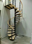 钢木楼梯旋转楼梯阁楼楼梯复试楼梯钢木