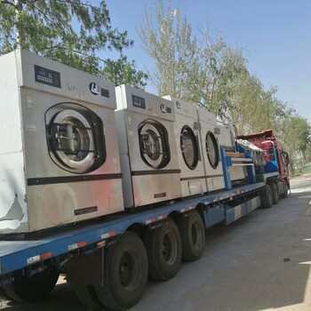 济南市鸿尔100公斤洗脱机转让航星二手洗涤设备海狮折叠机出售了
