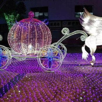 2018夢(mèng)幻燈光節(jié)策劃炫麗彩燈一路指引