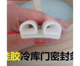 供应透明光滑防水密封硅胶条图片