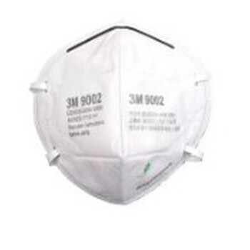 3M9002折叠头戴式防护口罩（环保包装）