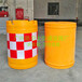 优质滚塑防撞桶600800路口警示沙桶交通设备