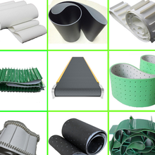 绿色PVC输送带图片