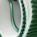 绿色PVC草型纹输送带