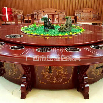 桂林电动火锅桌-南宁销量好的广西电动餐桌,广西帝盟家具