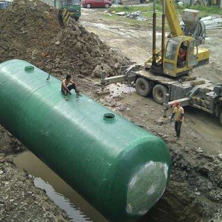 苏州市莫城街道东史村污水接管工程双格式玻璃钢化粪池生产厂家图片4