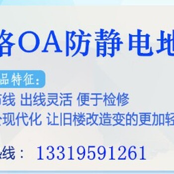 邵阳OA网络防静电地板厂家大量出售湖南OA网络防静电地板