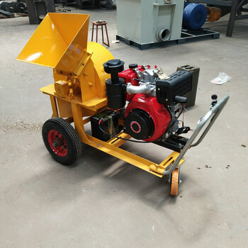 哪家廠家移動樹枝粉碎機_移動式桑樹枝粉碎機
