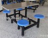 不锈钢快餐桌椅,中式快餐桌椅,食堂连体餐桌椅厂家
