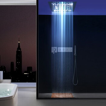 花洒安装物超所值的LED暗装花洒就在乐浴卫浴