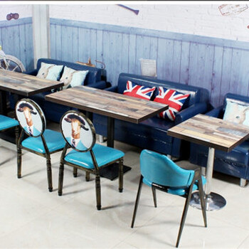 桂林主题餐厅家具厂家-的个性主题餐桌椅供销