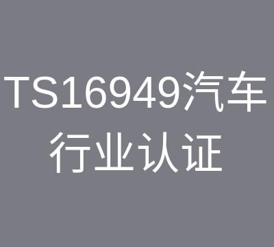 嘉兴TS16949认证五大工具