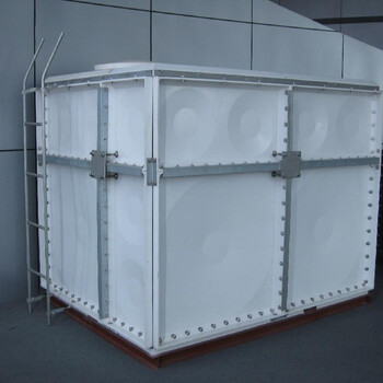 销售家用大型环保型玻璃钢水箱75立方水箱厂家-河北智凯