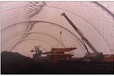 陜西西安山西太原膜結構煤棚優良的甘肅氣膜結構煤棚