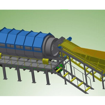 垃圾分选滚筒筛质量好的垃圾分选设备供应信息