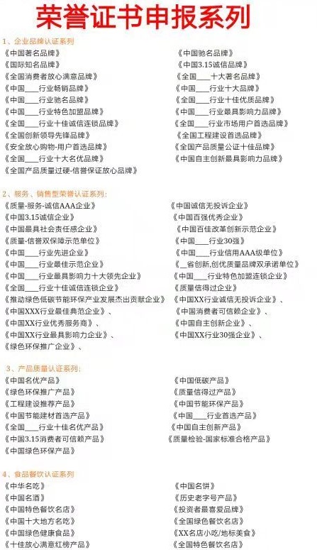 公司榮譽(yù)獎(jiǎng)牌