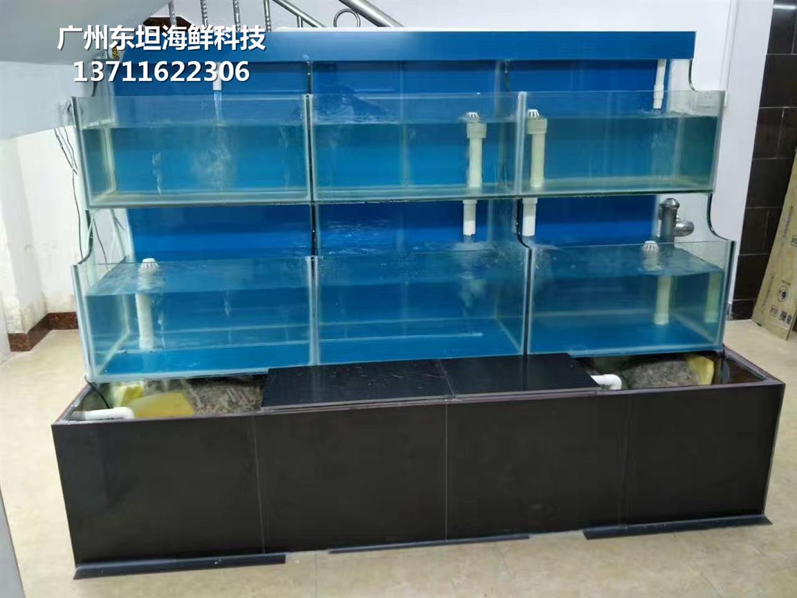 广州花都定做水产店制冷鱼池