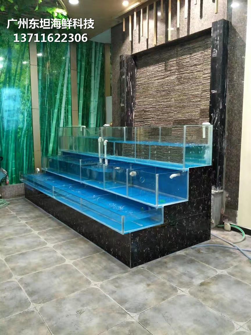 广州南沙哪里订做水产店制冷鱼池