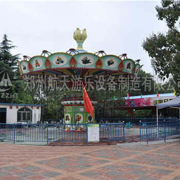 公园游乐设备郑州航天旋转飞椅服务