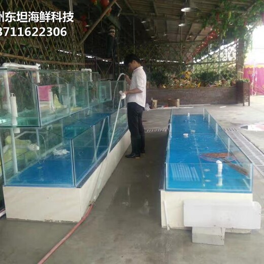 广州白云哪里订做酒店海鲜池 可移动海鲜池