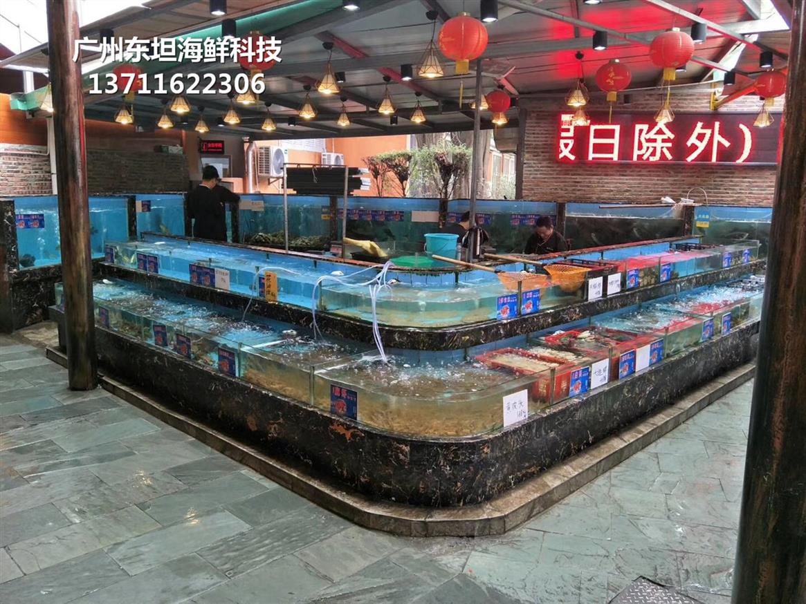 广州天河海鲜鱼缸定制