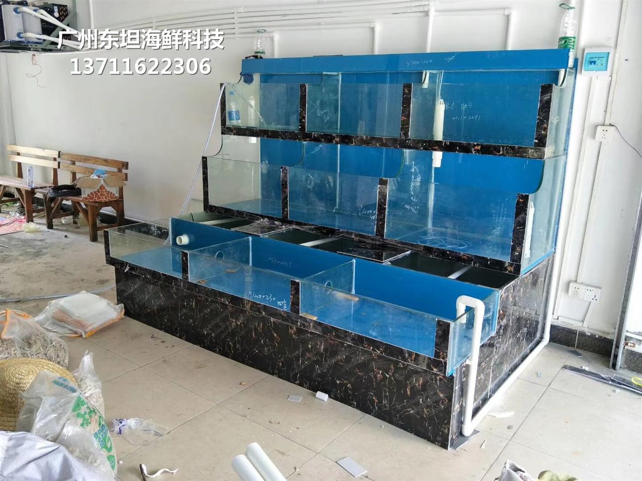 广州荔湾玻璃海鲜池用什么材料
