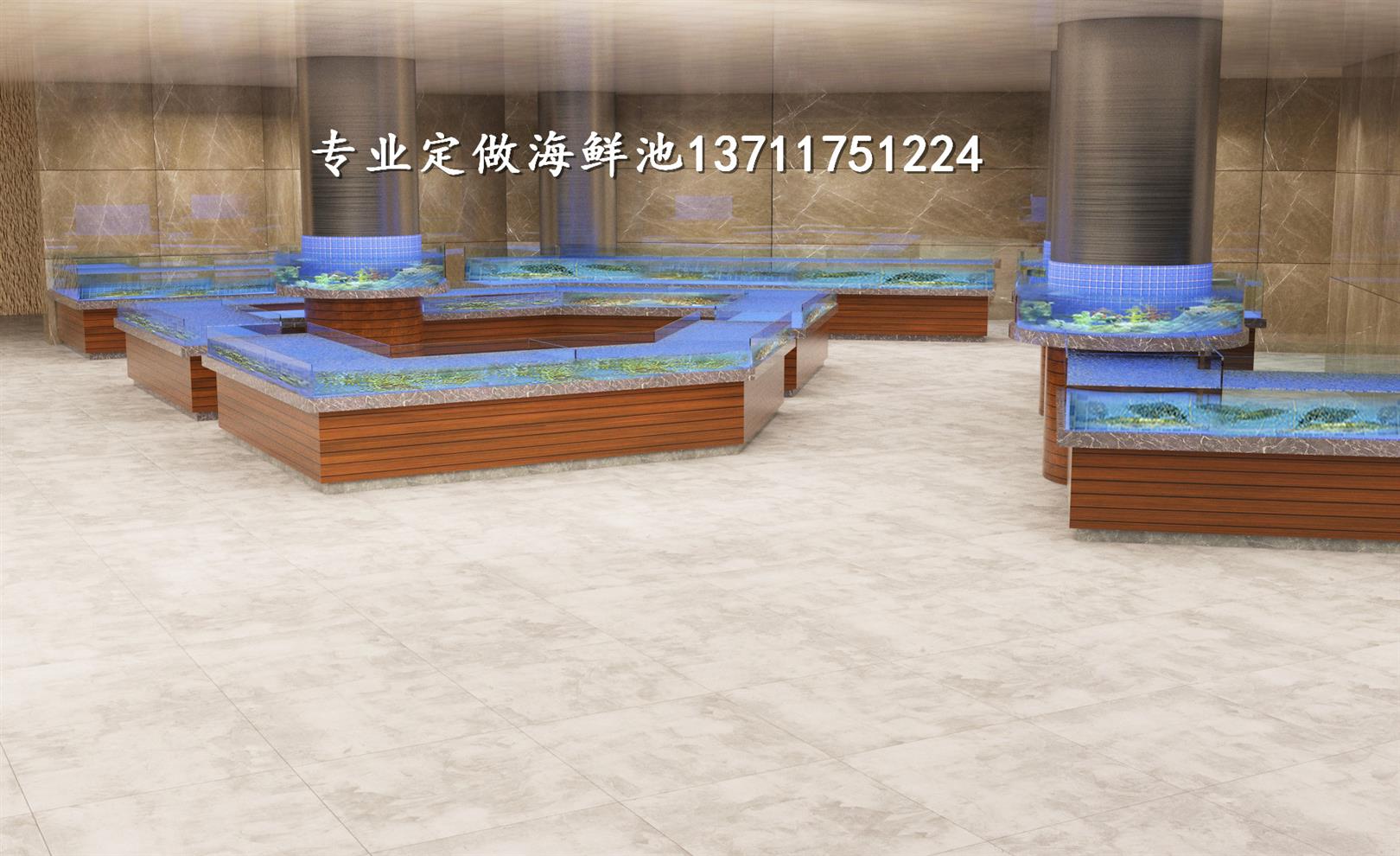广州东环定做海鲜池设备
