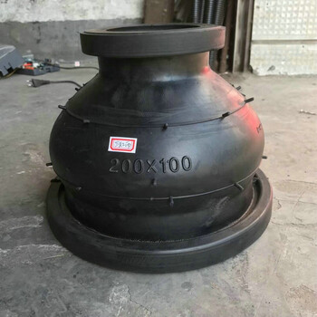 同心變徑橡膠接頭哪里能買到報價合理的KYT型可曲撓變徑橡膠軟接頭