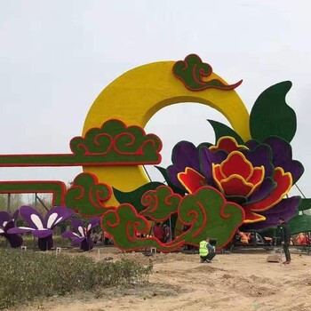 綠雕造型展示圖片，產(chǎn)品植物雕塑生產(chǎn)廠家