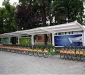 学校自行车棚-专业设计制造自行车棚