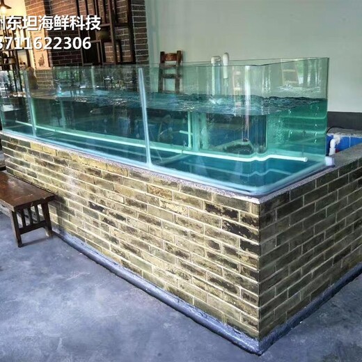 广州萝岗定做超市鱼池 大排档海鲜鱼池